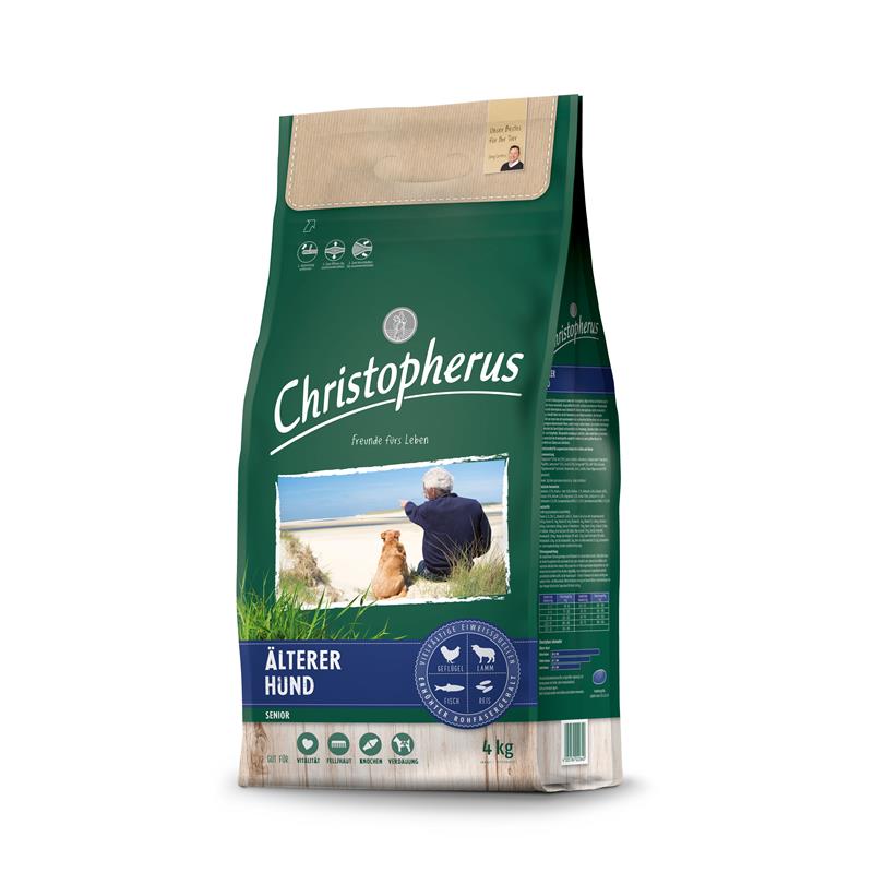 Christopherus Älterer Hund Geflügel, Lamm & Reis