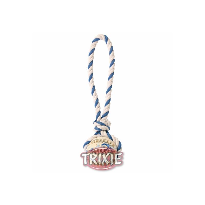 Trixie Naturgummiball am Seil