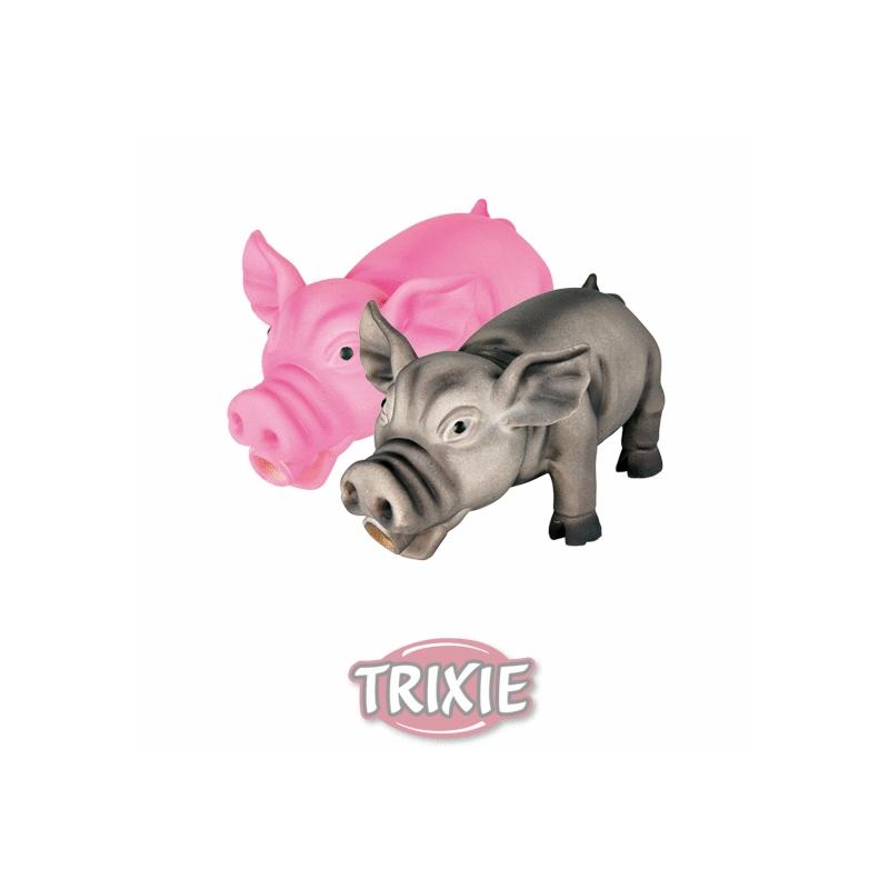 Trixie Schwein, Original Tierstimme, Latex