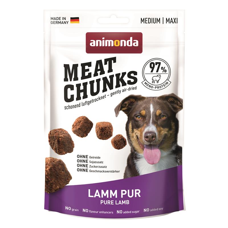 Animonda Snack Meat Chunks Lamm pur 80g