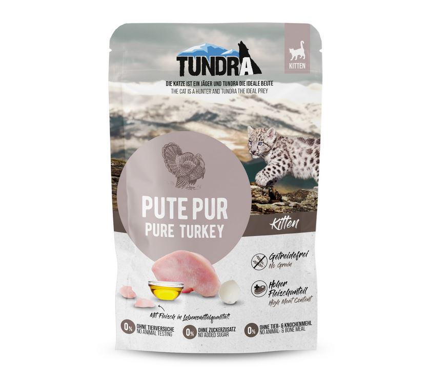 Tundra Cat PB Kitten Pute Pur 85g