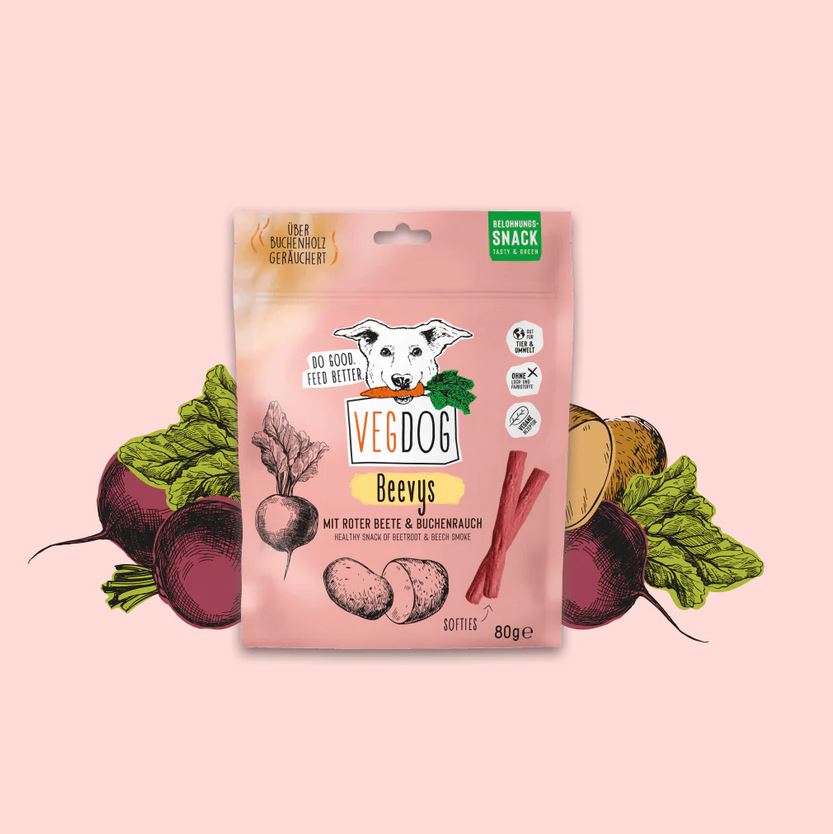 VEGDOG Beevys Rote Beete & Buchenrauch