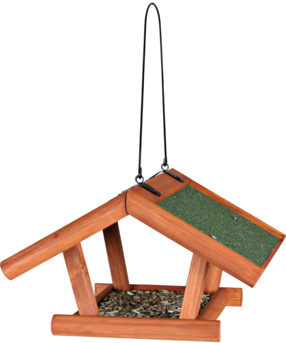 natura Futterhaus zum Aufhängen - 30 × 18 × 28 cm