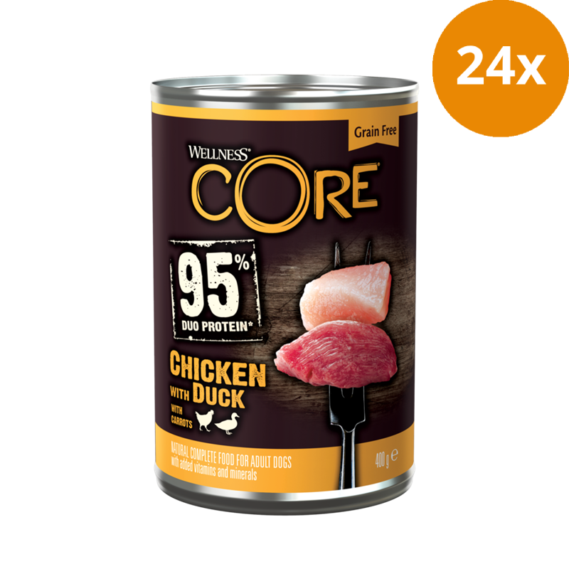 Wellness CORE Huhn & Ente 400 g