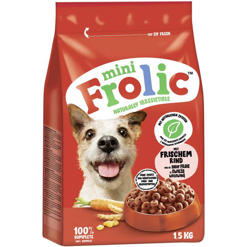 Frolic Trockenfutter Mini Rind
