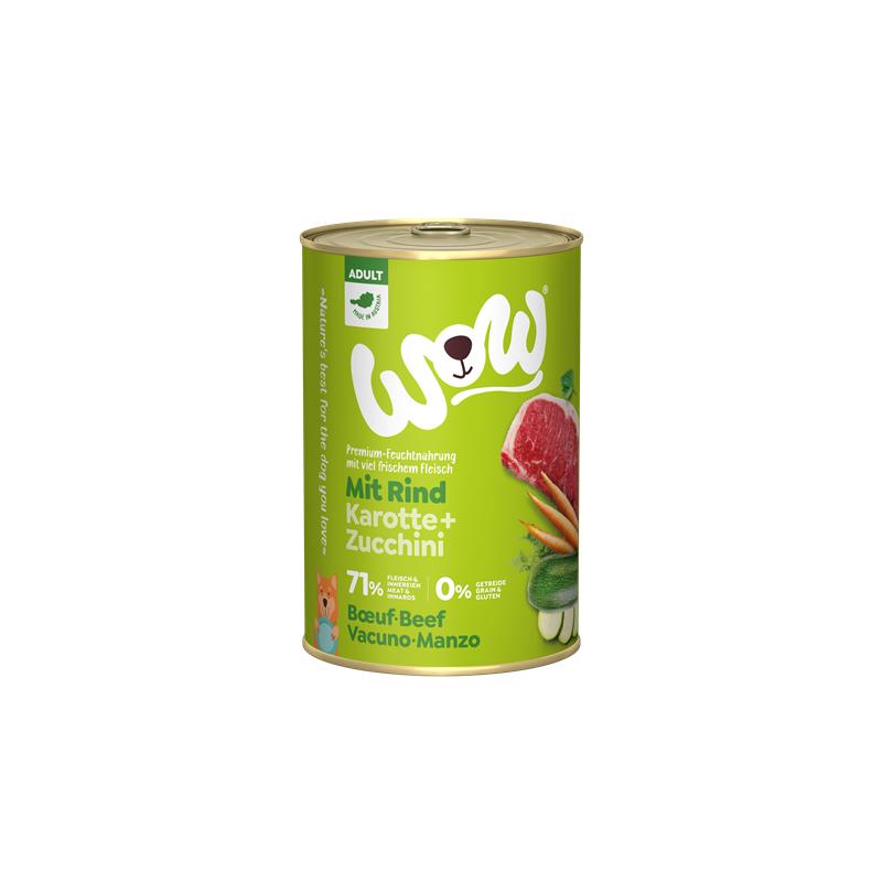 Wow Dog Dose Adult Rind 400g