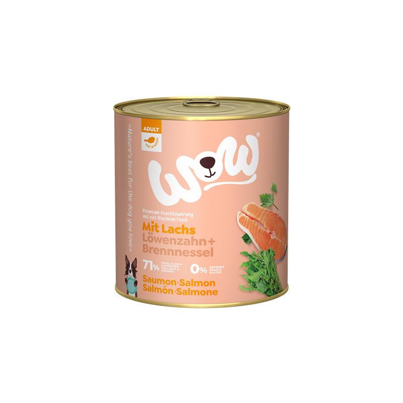 Wow Dog Dose Adult Lachs 800g