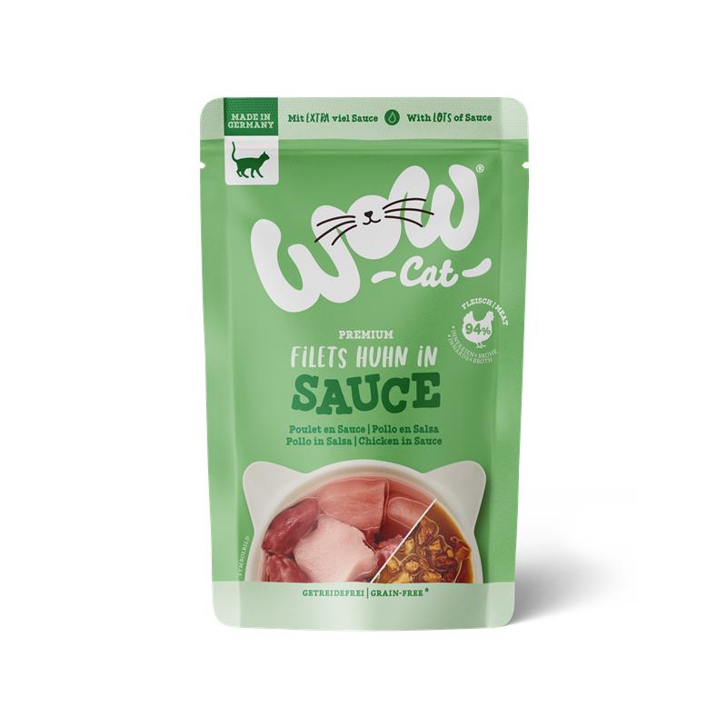 Wow Cat PB Adult Huhn in Sauce 85g