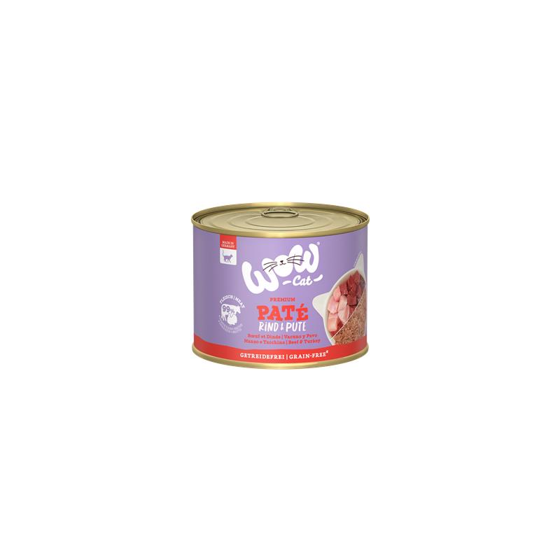 Wow Cat Dose Adult Rind & Pute 200g