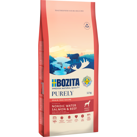 Bozita Dog Purely Adult Large mit Lachs & Rind