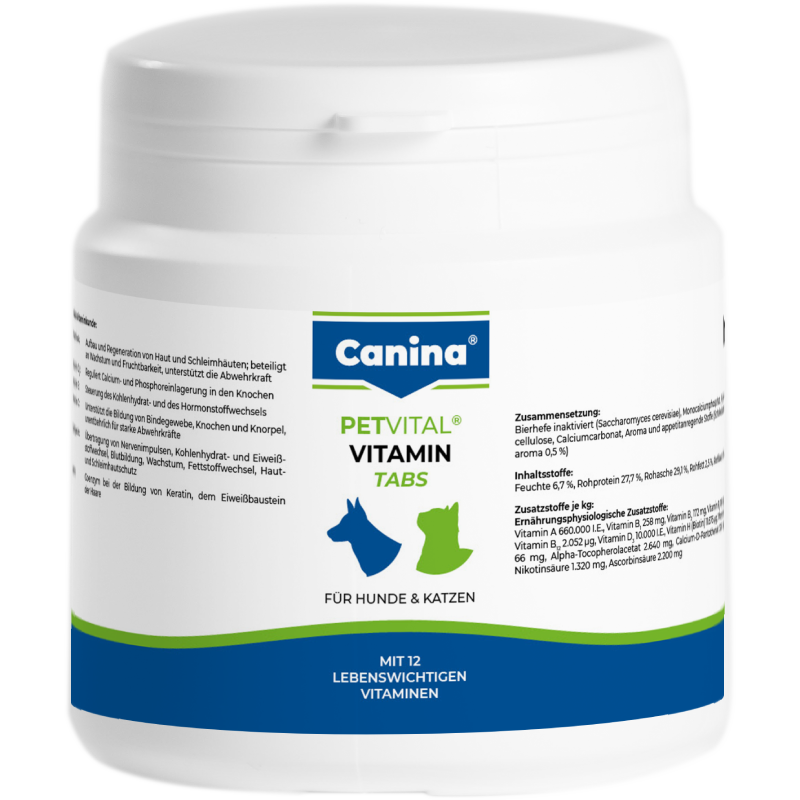 Canina Pharma PETVITAL Vitamin-Tabs