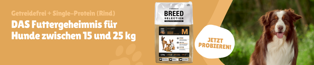Wildsterne Breed Selection Adult M Banner