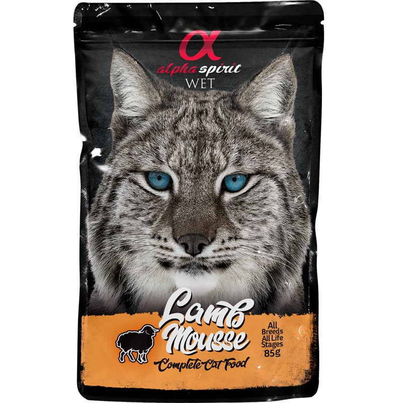 alpha spirit Pouch Mousse Lamm 85 g