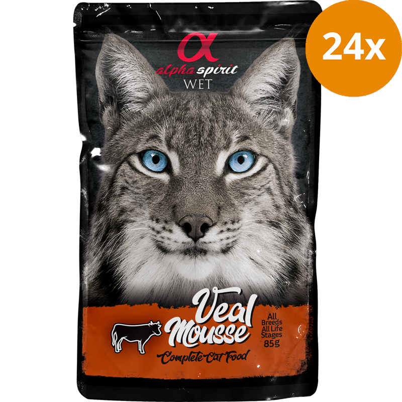 alpha spirit Pouch Mousse Rind 85 g