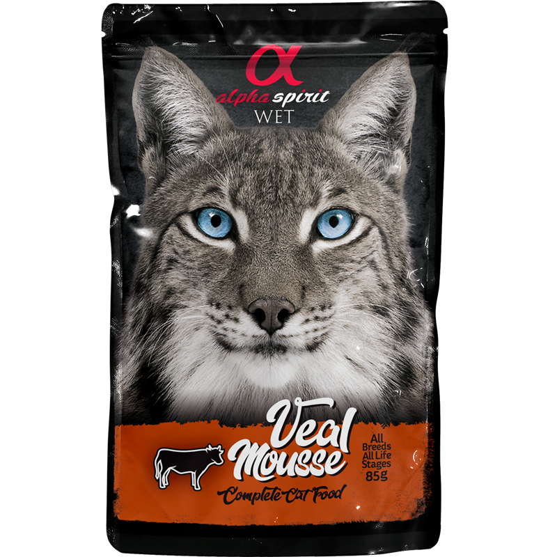 alpha spirit Pouch Mousse Rind 85 g