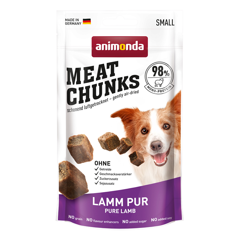 animonda Snack Meat Chunks Lamm pur 60 g