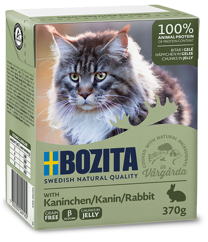 Bozita Megapack Vielfalt Fleisch in Gelee und Sauce Mix 48er