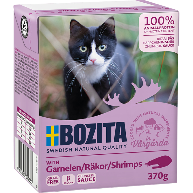 Bozita Megapack Vielfalt Fisch und Fleisch in Gelee und Sauce Mix 48er
