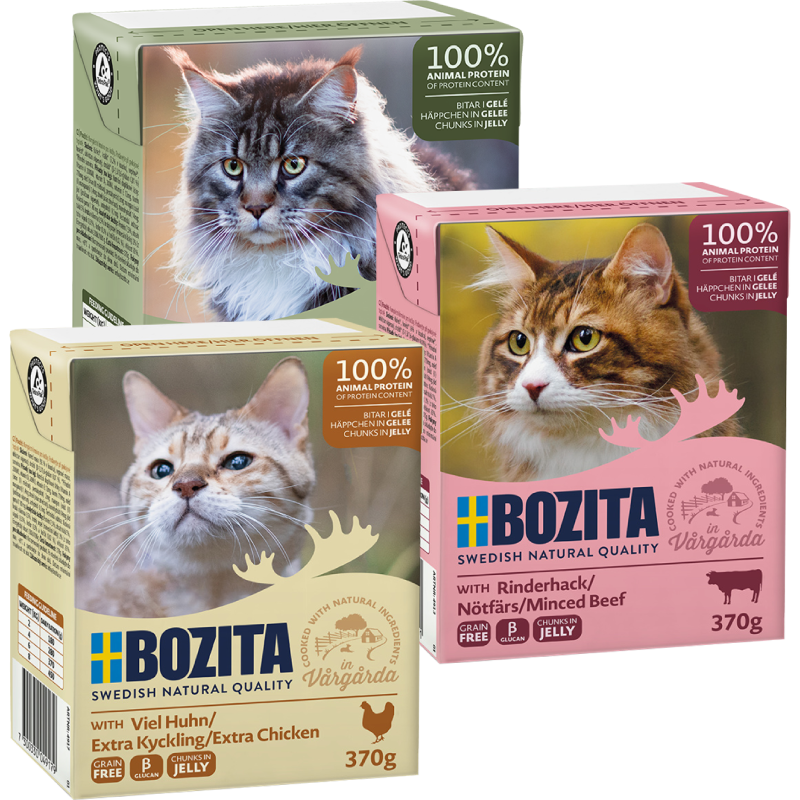 Bozita Megapack Gelee Mix 24er Fleisch