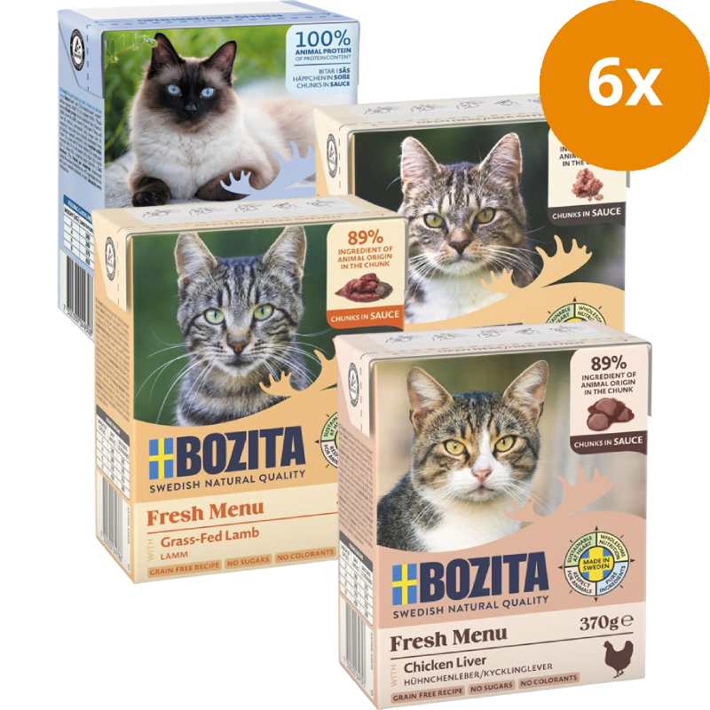 Bozita Megapack Sauce Mix 24er Fleisch