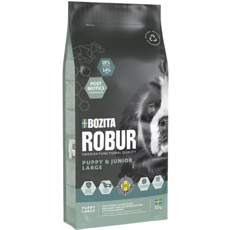 Bozita Robur Puppy & Junior XL Huhn
