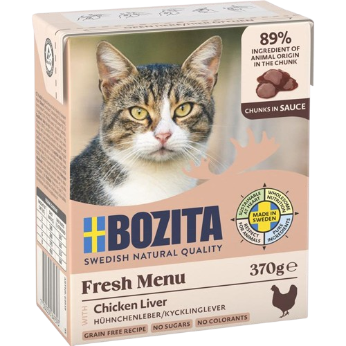 Bozita Megapack Vielfalt Fleisch in Gelee und Sauce Mix 48er