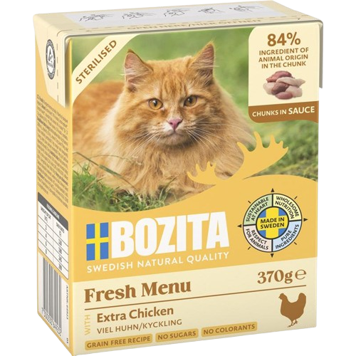 Bozita Megapack Vielfalt Fleisch in Gelee und Sauce Mix 48er