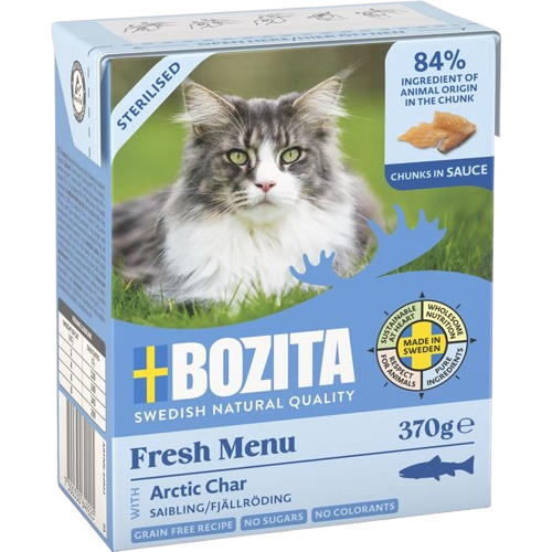 Bozita Megapack Vielfalt Fisch und Fleisch in Gelee und Sauce Mix 48er