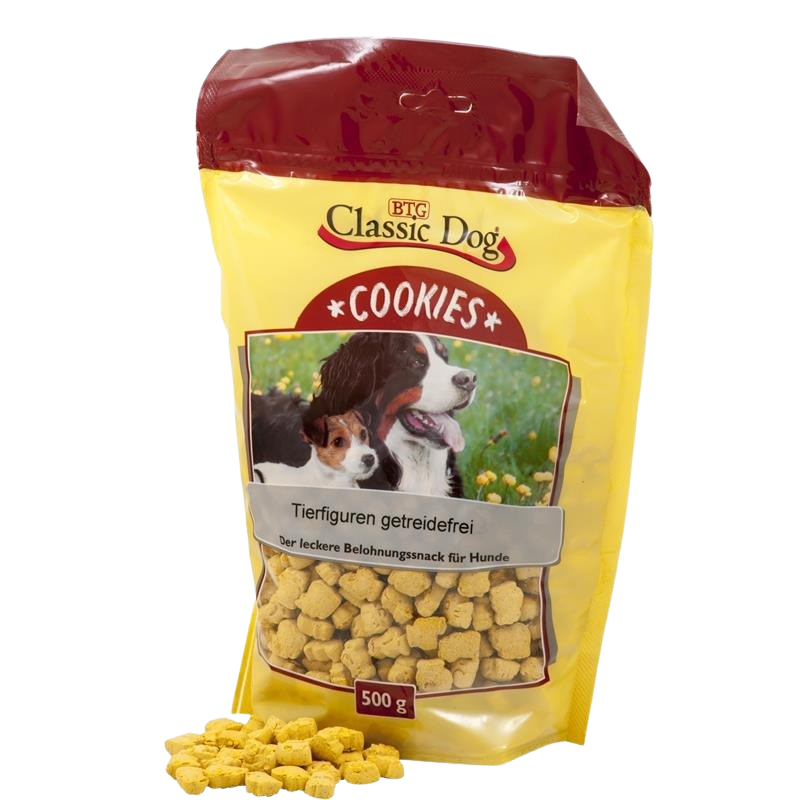 BTG Classic Dog Cookies Tierfiguren getreidefrei 500 g