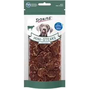 DOKAS Dog Mini Steaks Rindfleisch | Hundesnacks