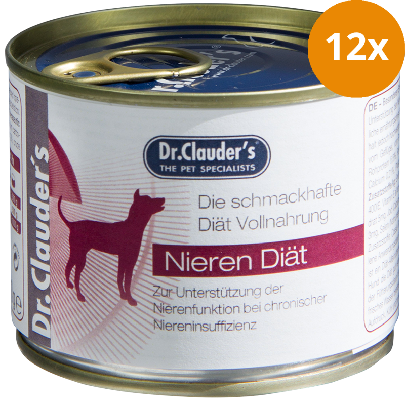 Dr.Clauder's Diät RSD Nierendiät  - 12 x 200 g