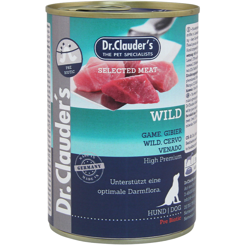Dr.Clauder's Selected Meat Hirsch & Kartoffel 400 g