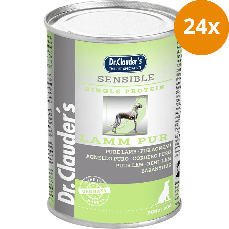 Dr.Clauder's Selected Meat Sensible Lamm pur 400 g