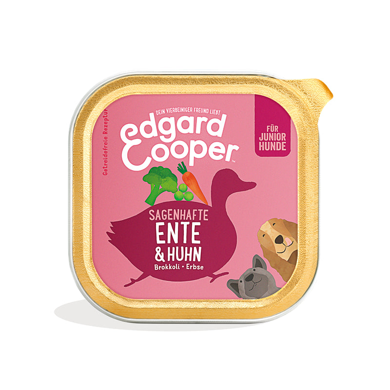 Edgard & Cooper Dog Ente & Huhn Puppy 150 g