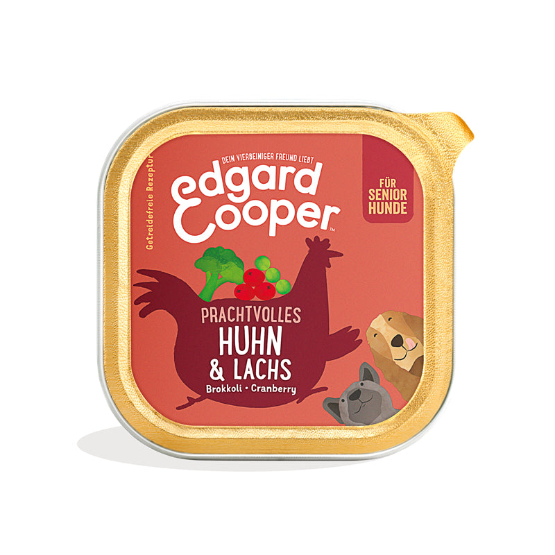 Edgard & Cooper Dog Huhn & Lachs Senior 150 g