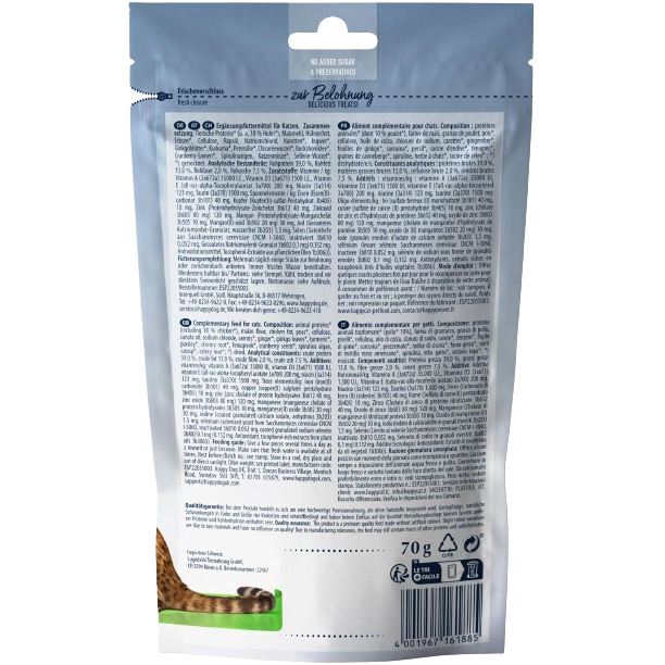 Happy Cat Culinary Crunchy Snack Land-Geflügel 70 g