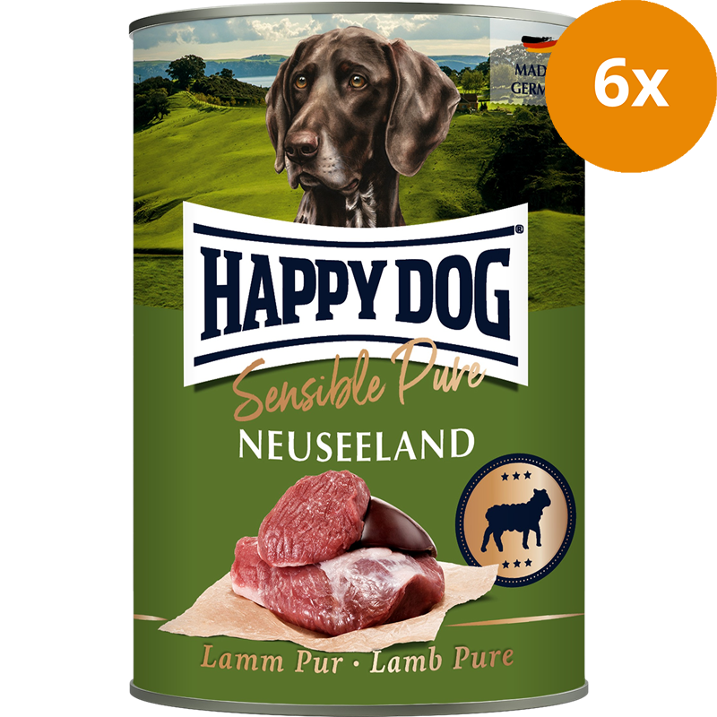 Happy Dog Sensible Pure Neuseeland Lamm Pur 400 g [B-Ware]