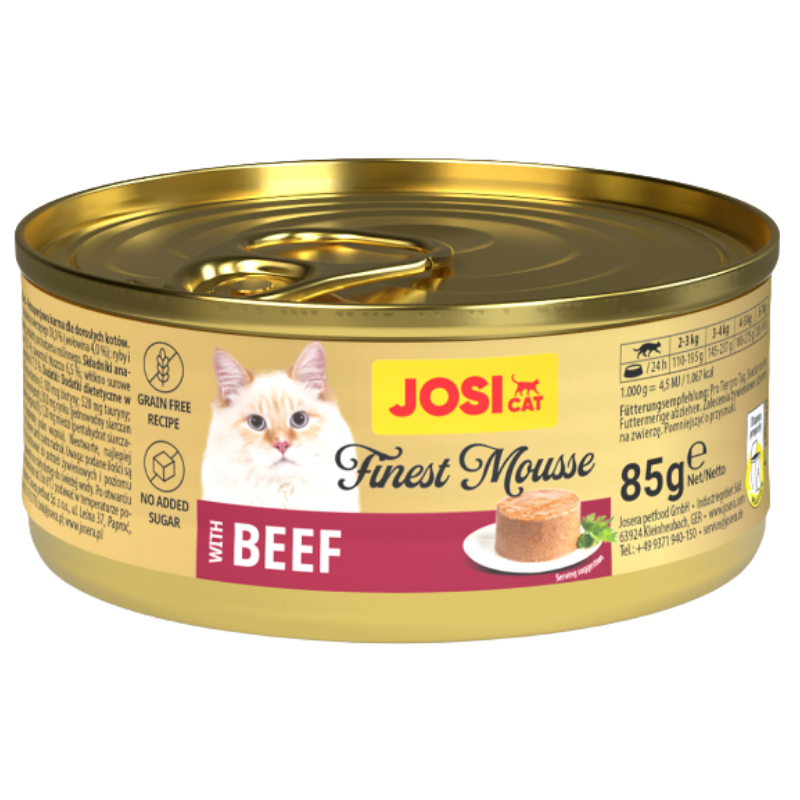 Josera JosiCat Finest Mousse with Beef 85 g