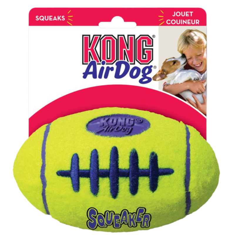 KONG Airdog Squeaker Football