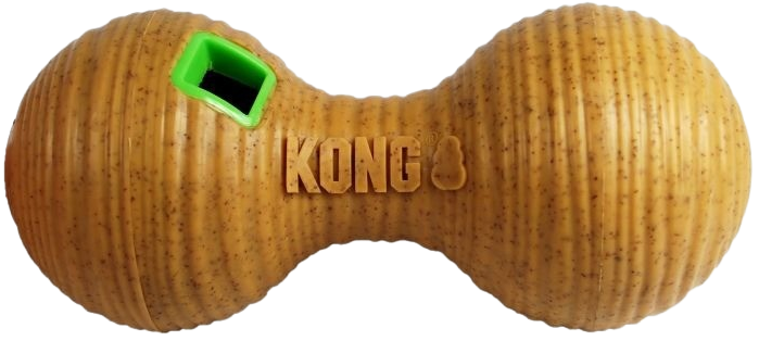 KONG Bamboo Feeder - Dumbbell