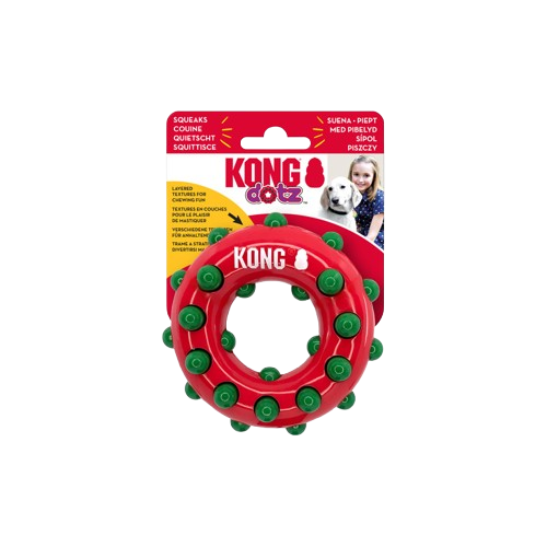 KONG Holiday Dotz Ring
