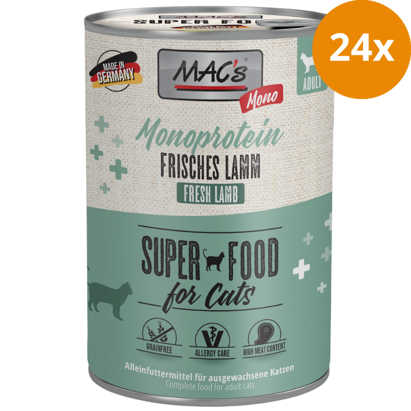 MAC's Cat Monoprotein Lamm 400 g