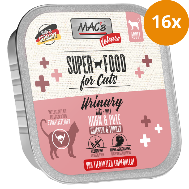 MAC's Cat Vetcare Urinary Huhn & Pute 100 g