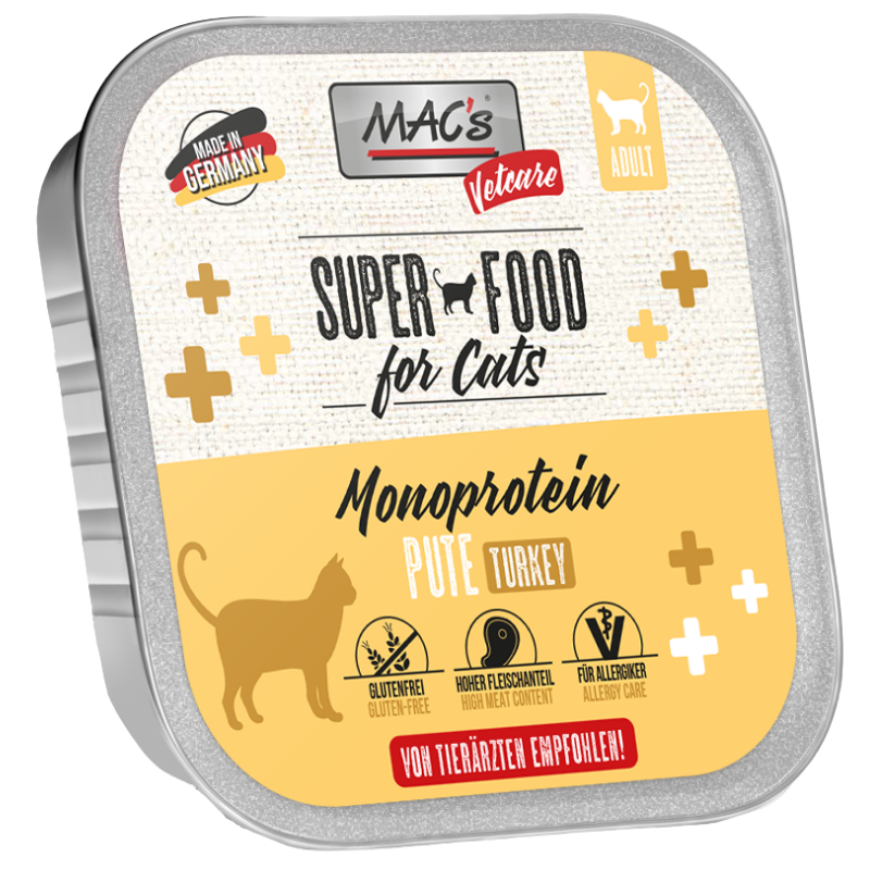 MAC's Cat Vetcare Mono Pute 100 g