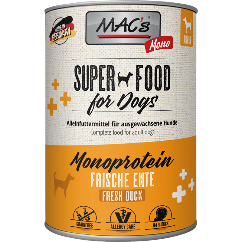 MAC's Dog Monoprotein Ente 400 g