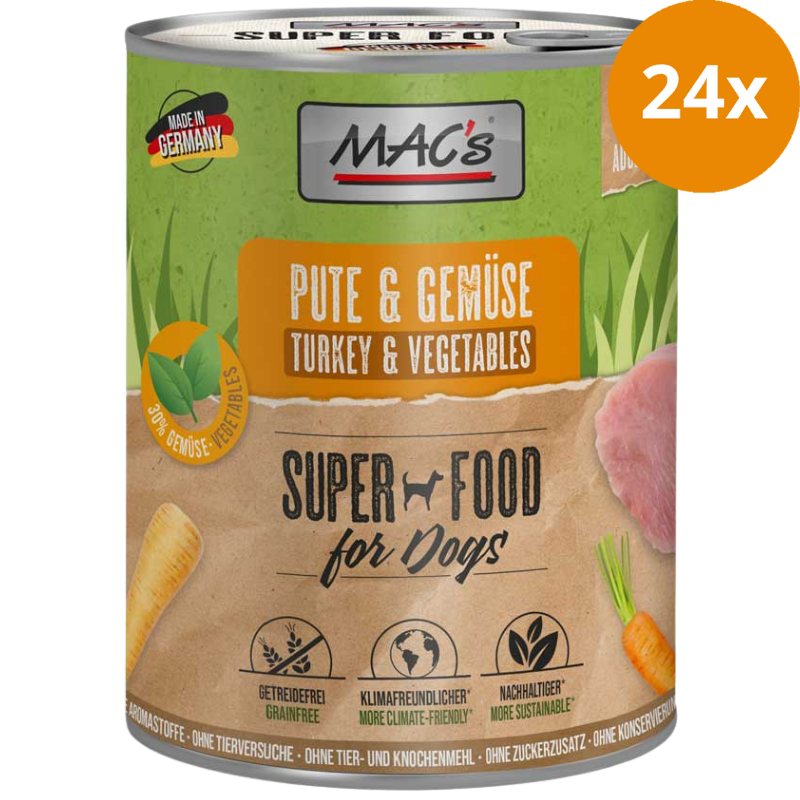 MAC's Dog Pute & Gemüse 800 g