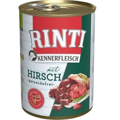 Rinti Kennerfleisch Hirsch 400 g