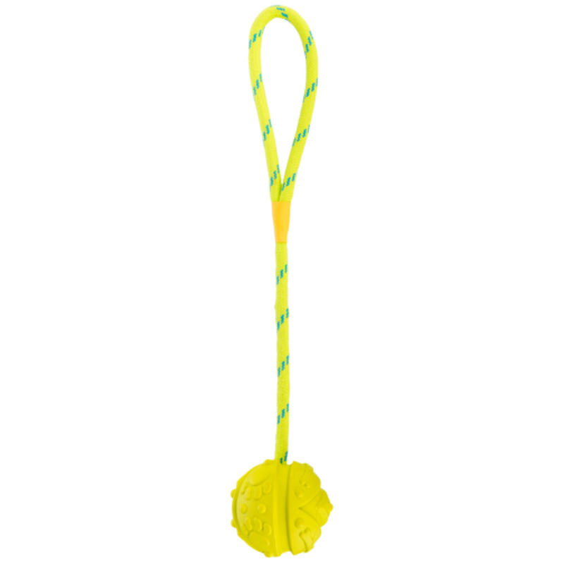 TRIXIE Ball am Seil, Naturgummi
