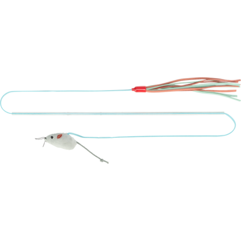 TRIXIE Spielangel mit 2 Spielzeugen